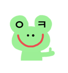 カエルのケグリン (韓国語)（個別スタンプ：17）