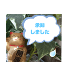 幸せな招き猫 （見やすくなった ）（個別スタンプ：32）