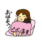 ZUZUとコテ（個別スタンプ：1）