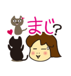 ZUZUとコテ（個別スタンプ：8）