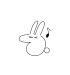 誰がなんと言おうとこれはうさぎ（個別スタンプ：6）