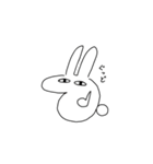 誰がなんと言おうとこれはうさぎ（個別スタンプ：9）