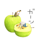 リンゴとふたり（個別スタンプ：33）