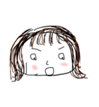 外はねボブの女の子（個別スタンプ：2）