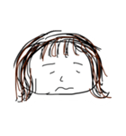 外はねボブの女の子（個別スタンプ：5）