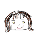 外はねボブの女の子（個別スタンプ：8）