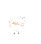 ぼんてん鳥とわたげちゃん（個別スタンプ：7）