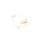 ぼんてん鳥とわたげちゃん（個別スタンプ：9）