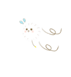 ぼんてん鳥とわたげちゃん（個別スタンプ：17）