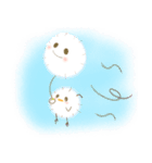 ぼんてん鳥とわたげちゃん（個別スタンプ：18）