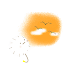 ぼんてん鳥とわたげちゃん（個別スタンプ：19）
