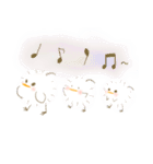 ぼんてん鳥とわたげちゃん（個別スタンプ：22）
