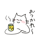 走り書きネコ1（個別スタンプ：1）