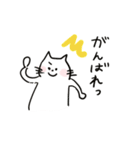 走り書きネコ1（個別スタンプ：16）