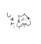 走り書きネコ1（個別スタンプ：19）