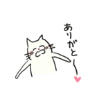 走り書きネコ1（個別スタンプ：32）