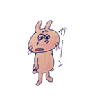 眠そうなうさぎ（個別スタンプ：2）