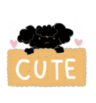 くろちゃんとうさぎさん（個別スタンプ：32）