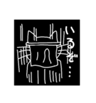 黒子猫～くろこねこ～（個別スタンプ：33）