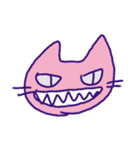 不可思議な猫 カラー版（個別スタンプ：10）