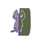 日常(？)の不可思議な猫（個別スタンプ：10）