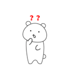 しろいくま vol1（個別スタンプ：8）