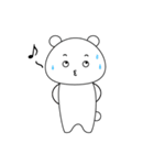 しろいくま vol1（個別スタンプ：15）