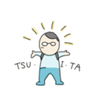 夫のスタンプ（メガネ男子）（個別スタンプ：2）