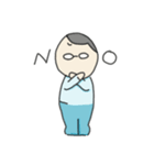夫のスタンプ（メガネ男子）（個別スタンプ：14）