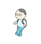 夫のスタンプ（メガネ男子）（個別スタンプ：16）
