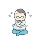 夫のスタンプ（メガネ男子）（個別スタンプ：36）