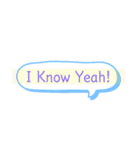 SNSでよく使う英語の略語（個別スタンプ：12）