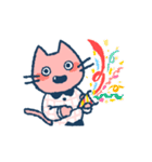 シャツ猫 スタンプ（個別スタンプ：9）