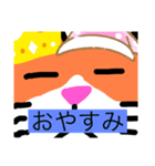 王様ネコの低クオリティスタンプ（個別スタンプ：5）