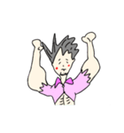 酔いどれ美容師②(男性Ver.)（個別スタンプ：4）