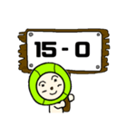 テニ玉くん スコア（個別スタンプ：2）