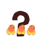 うちの子モデルのコザクラインコさん（個別スタンプ：8）