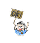 漫画のようなスタンプ（個別スタンプ：13）