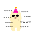 サングラス ピーポー（個別スタンプ：9）