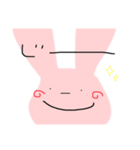お口が大きなうさぎとくま（個別スタンプ：6）