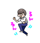男子の会話9（個別スタンプ：15）
