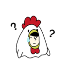 鶏になりたかった人(進化版)（個別スタンプ：9）