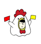 鶏になりたかった人(進化版)（個別スタンプ：35）