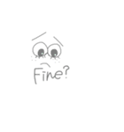 emoji 英語（個別スタンプ：6）