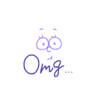 emoji 英語（個別スタンプ：31）