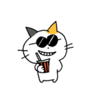 ミケねこ。（個別スタンプ：3）