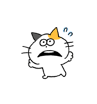 ミケねこ。（個別スタンプ：4）