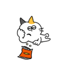 ミケねこ。（個別スタンプ：12）