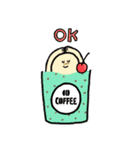 10 coffee（個別スタンプ：10）