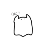 おばけさんすたんぷ（個別スタンプ：3）